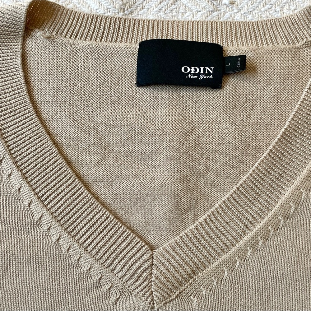 Men's Tan Cardigan Sweater💪🏼🕶️💯